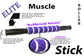 The Muscle Stick - Elite "Rubber" Soft Massage Roller - 6 Colors Available